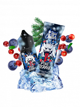 Жидкость для ЭСДН Serial Chiller SALT "Pine Berries / Северные Ягоды с Хвоей" 10мл 15мг.